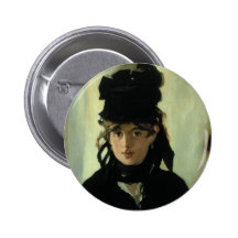 Manet Art Pinback Buttons