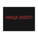 Manga Addict Postcard