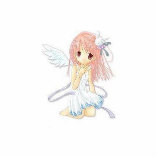 Manga Angel photo sculpture | Zazzle