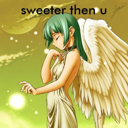 manga angel sweeter then u print