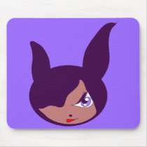 MANGA ANGRY PORTRET mousepads
