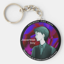 MANGA boy ohchan rose Key Chain