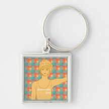 MANGA boy rose flower Key Chains