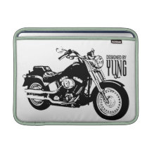 Manga de la caja de la motocicleta funda macbook air