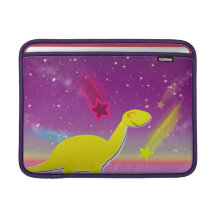 Manga de Macbook del dinosaurio de las estrellas e Funda Macbook Air