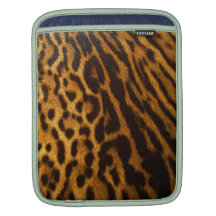 Manga del carrito del estampado leopardo mangas de iPad