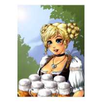 Manga-Dirndl posters