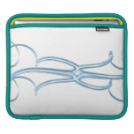 Manga encadenada del carrito de los corazones funda para iPads
