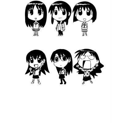 manga faces tee shirts by milliondollarbaby