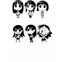 manga faces t-shirts by milliondollarbaby manga faces t-shirts