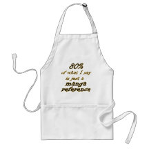 Manga Reference Joke Aprons