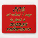 Manga Reference Joke Mousepad