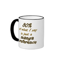 Manga Reference Joke Mugs by AnimeFanatic Manga Reference Joke Mugs