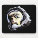 MANGA SF SCI-FI GIRL mousepads