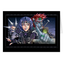 Manga Warriors Card