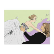 Manga wedding postcard by jsoh Manga wedding postcard