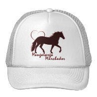 Mangalarga Marchador Hearts Mesh Hat