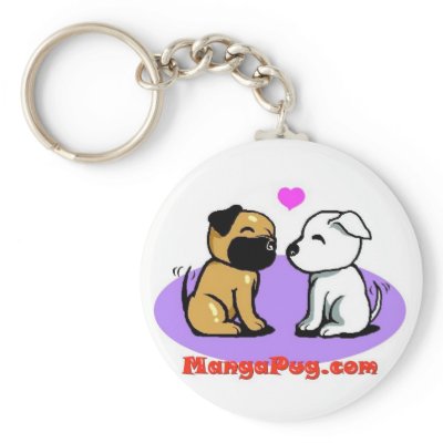 MangaPug - Key Chain by mangapug
