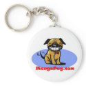 MangaPug - Key Chain keychains
