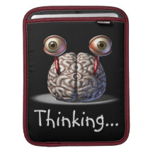 Mangas de pensamiento del iPad del cerebro Mangas De iPad