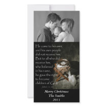Manger and crown of thorns... photo cards
