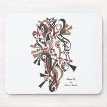 Manger Sq. Mouse Pad