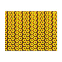 Mango Abstract Pattern Art Postcard
