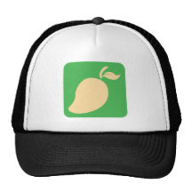 Mango Fruit Icon Mesh Hat