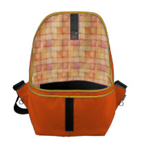 Mango Peach Tropical cubes Courier Bags