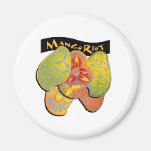 Mango Riot Refrigerator Magnets