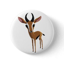 Mango the Gazelle Buttons