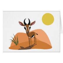 Mango the Gazelle Cards