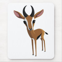 Mango the Gazelle Mouse Pad