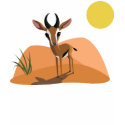 Mango the Gazelle t-shirts by ButtermilkBiscuits Mango the Gazelle t-shirts