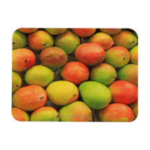 Mangos, Spain, Catalonia, Barcelona, La Boqueria Rectangular Magnets