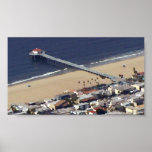 Manhattan Beach Pier Painted posters