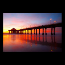 Manhattan Beach Pier posters
