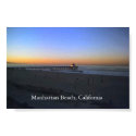 Manhattan Beach Sunrise posters