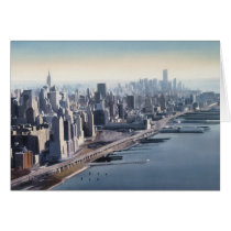 "Manhattan Memories" New York Watercolor Art Greeting Cards