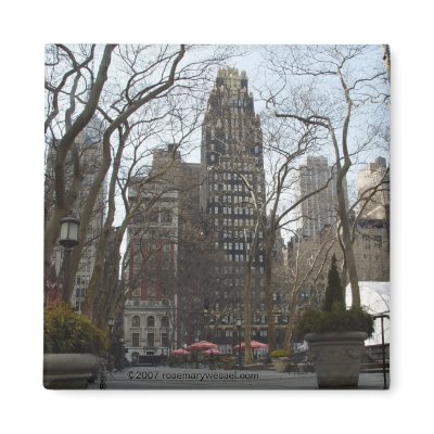 Manhattan Morning II Magnet by shinaweh