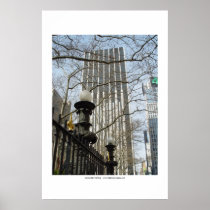 manhattan morning poster