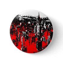 Manhattan New York Pinback Button