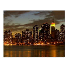 Manhattan, New York Postcard