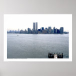 Manhattan - New York Skyline, February 2000 posters