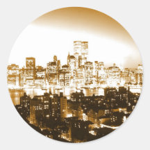 Manhattan New York Sticker