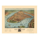 Manhattan, NY Panoramic Map - 1879 posters by lc_maps Manhattan, NY Panoramic Map - 1879 posters