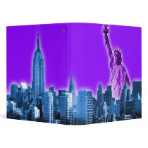 Manhattan - Purple Vinyl Binder