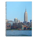 Manhattan Skyline as Seen From Hoboken, NJ Note Book