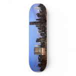 Manhattan Skyline at Night Skate Deck