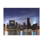 Manhattan Skyline View From the East River, NYC Post Cards